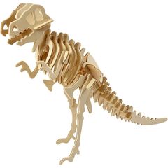 3D-Dinosaurier-Modell aus Holz
