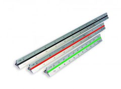 LENIAR Aluminium-Proportional-Skala Lineal 15 cm